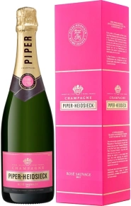 Шампанское Rose Sauvage, Piper-Heidsieck, AOC, 2021, 0.75 л (п/у)
