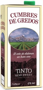 Вино Red Semi Sweet, Cumbres de Gredos, 1 л