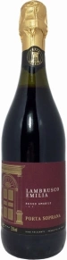 Игристое вино Lambrusco Emilia Rosso Amabile, Porta Soprana, IGP, 0.75 л