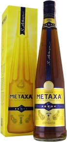 Бренди Metaxa, 5*, более 5 лет, 3 л (п/у)