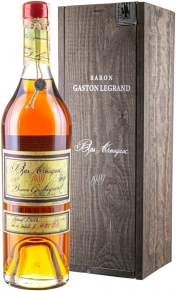 Арманьяк Bas Armagnac, Baron G. Legrand, Vintage, 0.7 л (п/у)