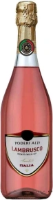 Игристое вино Poderi Alti Lambrusco Dell'Emilia Rosato, Chiarli, IGT, 0.75 л