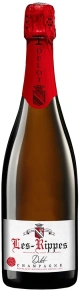 Шампанское Les Rippes Blanc de Noirs Brut, Champagne Delot, 2021, 0.75 л