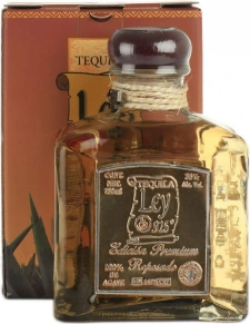 Текила Reposado, Ley 925, 6 месяцев, 0.75 л (п/у)
