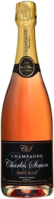Шампанское Brut Rose, Charles Simon, AOC, 2018, 0.75 л