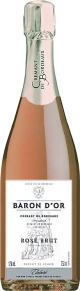 Игристое вино Rose Brut, Baron d'Or, AOC, 0.75 л