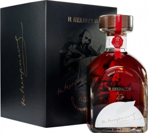 Коньяк Н.Некрасов, 20 лет, 0.7 л (п/у)