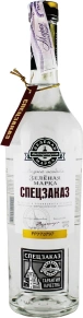 Водка Спец. заказ, Зелёная Марка, 0.7 л