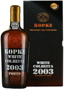 Вино Colheita White Porto, Kopke, 2003, 0.75 л (п/у)