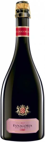Игристое вино Экстра-Брют Розовое, Фанагория, 2017, 0.75 л