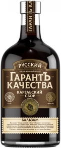 Ликер Карельский Сбор, Бальзам, Русский ГарантЪ Качества, 0.5 л
