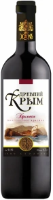 Вино Крымское красное полусладкое, Древний Крым, 0.75 л