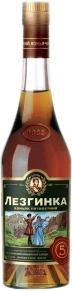 Коньяк Лезгинка, 5 лет, 0.5 л