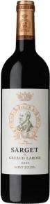 Вино Sarget de Gruaud Larose, AOC, 2020, 0.75 л