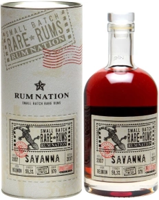 Ром Savanna, Rum Nation, 10 лет, 0.7 л (п/у)