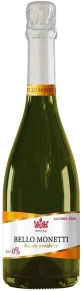 Игристый винный напиток Bianco Semidolce Alcohol Free, Bello Monetti, 0.75 л