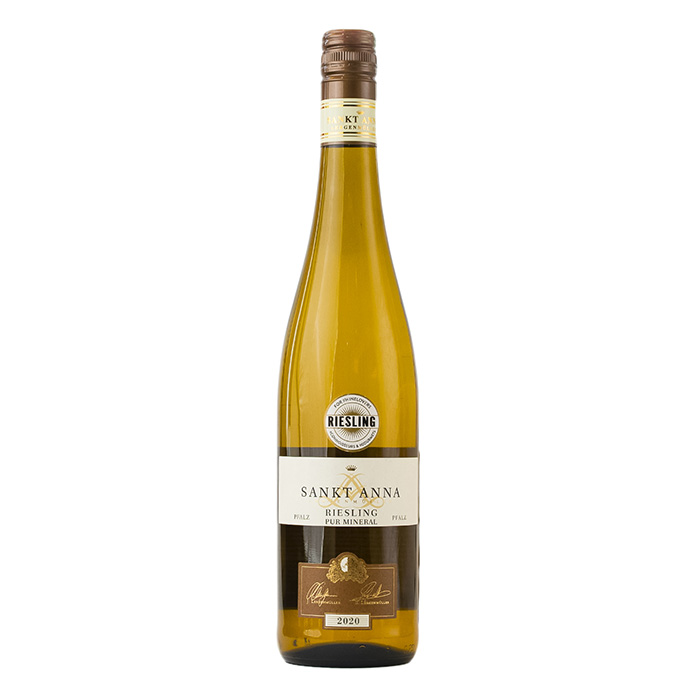 Вино Sankt Anna Pur Mineral Riesling, Weinhaus Lergenmuller