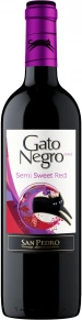 Вино Semi-Sweet Red, Gato Negro, 2024, 0.75 л