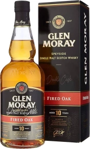 Виски Fired Oak, Glen Moray, 10 лет, 0.7 л (п/у)