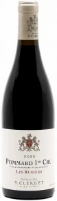 Вино Pommard 1er Cru Les Rugiens, Domaine Yvon Clerget, AOC, 2022, 0.75 л