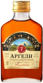 Коньяк Аргели, KV, 7 лет, 0.1 л