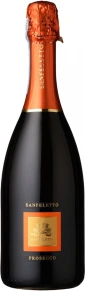Игристое вино Prosecco Spumante Brut, Sanfeletto, DOC, 0.75 л
