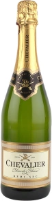 Игристое вино Chevalier Blanc de Blancs Demi-Sec, Boisset, 0.75 л