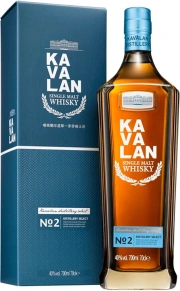 Виски Distillery Select №2, Kavalan, 0.7 л (п/у)