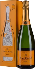 Шампанское Brut, Veuve Clicquot, 0.75 л (п/у)