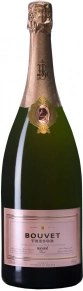 Игристое вино Tresor Rose Brut, Bouvet Ladubay, AOC, 1.5 л