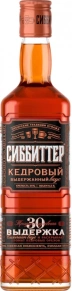 Ликер Кедровая выдержанная, Сиббиттер, 30 дней, 0.5 л