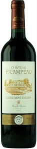 Вино Lussac Saint-Emilion, Chateau Picampeau, AOC, 2014, 0.75 л