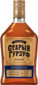 Коньяк Авторский Купаж №47, Старый Гурзуф, 4 года, 0.25 л