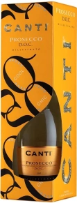 Игристое вино Prosecco, Canti, 2018, 0.75 л (п/у)
