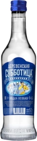 Водка Солнечная, Деревенская Субботица, 0.25 л