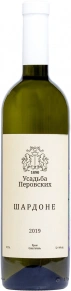 Вино Шардоне, Усадьба Перовских, 2019, 0.75 л