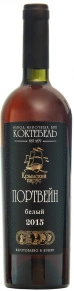 Портвейн Белый, Крымский парус, 2015, 0.75 л