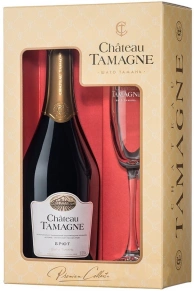 Игристое вино Brut Blanc, Chateau Tamagne, 0.75 л (п/у)