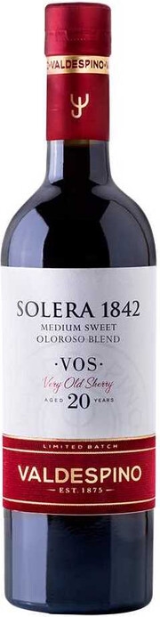 Херес Oloroso Solera 1842, Valdespino