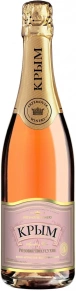 Игристое вино розовое полусухое, Крым, 0.75 л