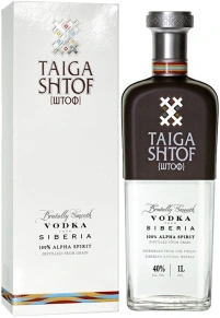 Водка Тайга Штоф, 1 л (п/у)