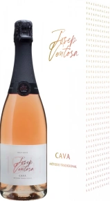 Игристое вино Cava Brut Rose, Josep Ventosa, DO, 0.75 л (п/у)