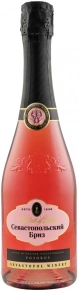 Игристое вино Розовое Полусладкое, Севастопольский Бриз, 0.75 л