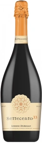 Игристое вино Settecento 33 Lessini Durello, Cantina di Soave, DOC, 0.75 л