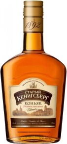Коньяк Старый Кенигсберг, 5 звёзд, 5 лет, 0.375 л