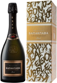 Игристое вино Шардоне Брют, Балаклава, 0.75 л (п/у)