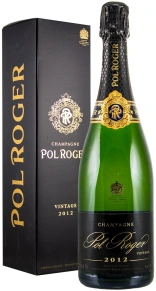 Шампанское Brut Vintage, Pol Roger, 2012, 0.75 л (п/у)