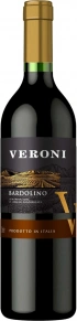 Вино Bardolino, Veroni, DOC, 2023, 0.75 л