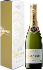Игристое вино Clasico Brut, Codorniu, 0.75 л (п/у)