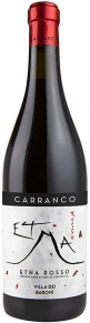 Вино Villa dei Baroni Etna Rosso, Carranco, DOC, 2019, 0.75 л